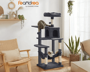 The Shopsite Songmic Cat Tree House Cat Tree House