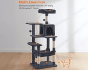 The Shopsite Songmic Cat Tree House Cat Tree House
