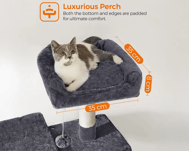 The Shopsite Songmic Cat Tree House Cat Tree House