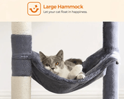 The Shopsite Songmic Cat Tree House Cat Tree House