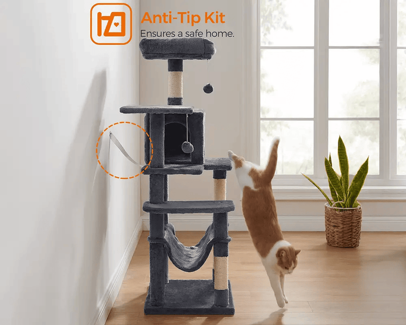 The Shopsite Songmic Cat Tree House Cat Tree House
