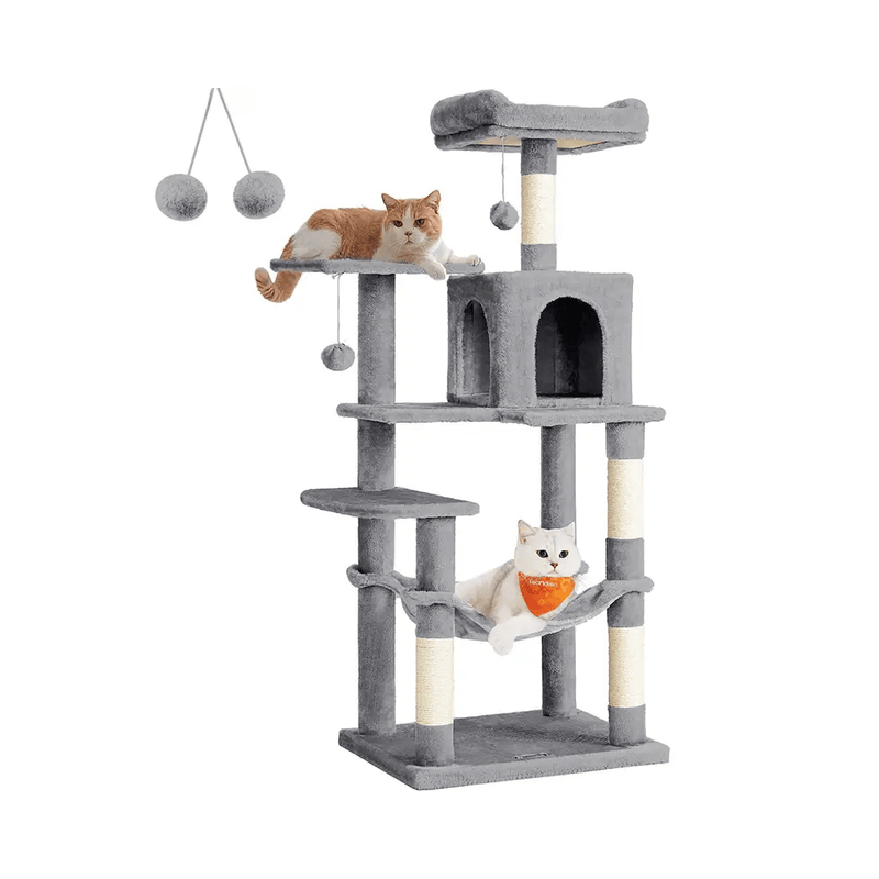 The Shopsite Songmic Cat Tree House Cat Tree House