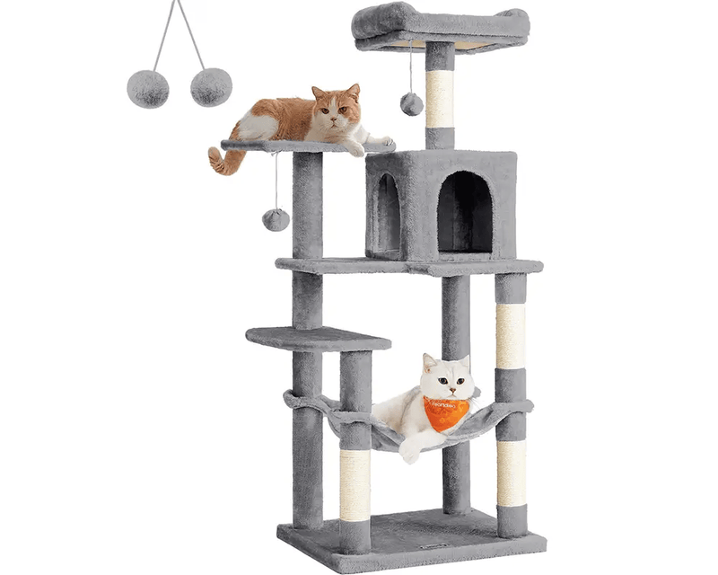 The Shopsite Songmic Cat Tree House Cat Tree House
