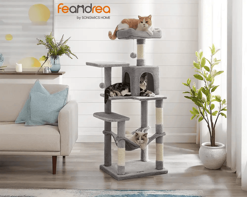 The Shopsite Songmic Cat Tree House Cat Tree House