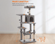 The Shopsite Songmic Cat Tree House Cat Tree House