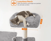 The Shopsite Songmic Cat Tree House Cat Tree House