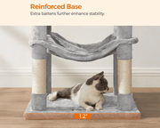 The Shopsite Songmic Cat Tree House Cat Tree House