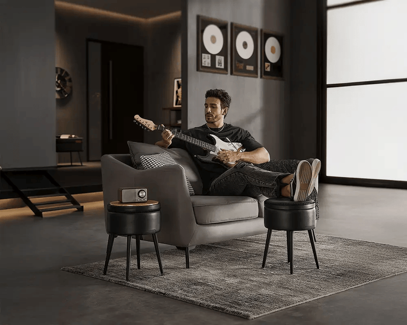 The Shopsite Home-living Ottoman Storage Foot Stool Ottoman Storage Foot Stool