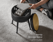 The Shopsite Home-living Ottoman Storage Foot Stool Ottoman Storage Foot Stool