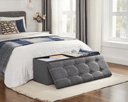 The Shopsite Home-living Storage Ottoman Bench Storage Ottoman Bench