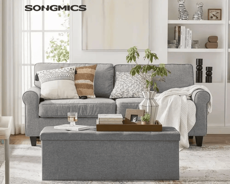 The Shopsite Home-living Ottoman with storage Ottoman with storage