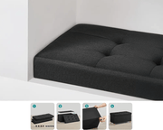 The Shopsite Home-living Ottoman with storage Ottoman with storage