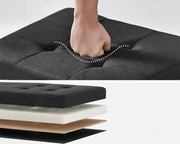 The Shopsite Home-living Ottoman with storage Ottoman with storage