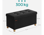 The Shopsite Home-living Ottoman with storage Ottoman with storage