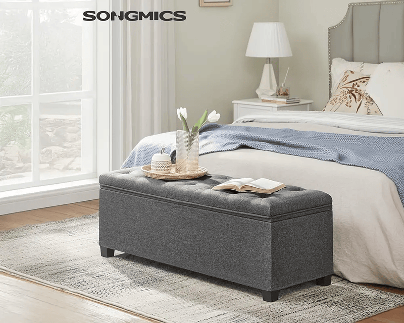 The Shopsite Home-living Storage Ottoman Bench Storage Ottoman Bench