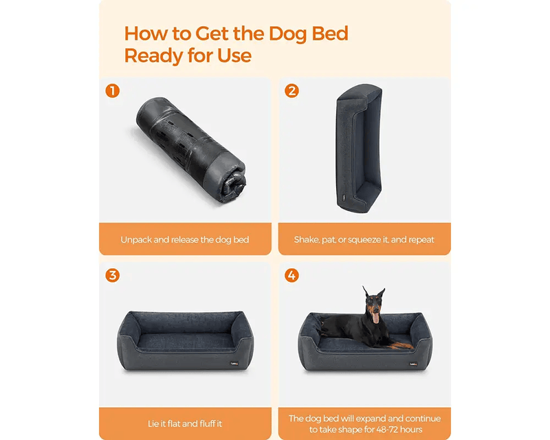 The Shopsite Pets-animals Dog Bed Cushion Dog Bed Removable And Washable Dog Bed Cushion Dog Bed Removable And Washable