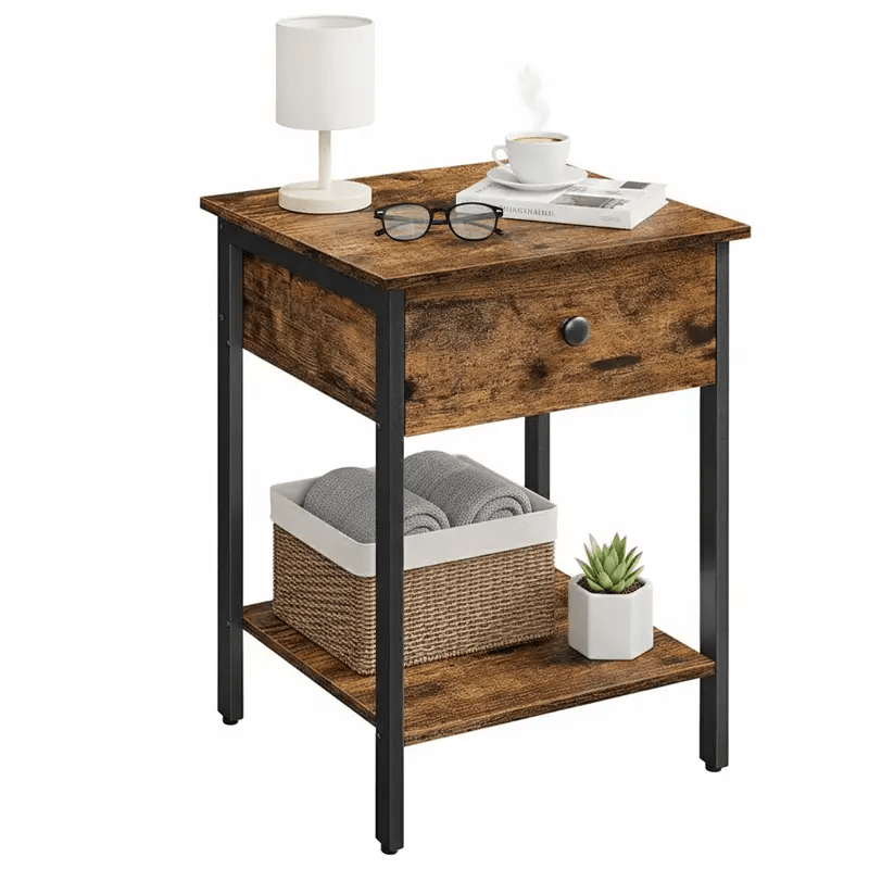 The Shopsite Home-living VASAGLE Bedside Table VASAGLE Bedside Table