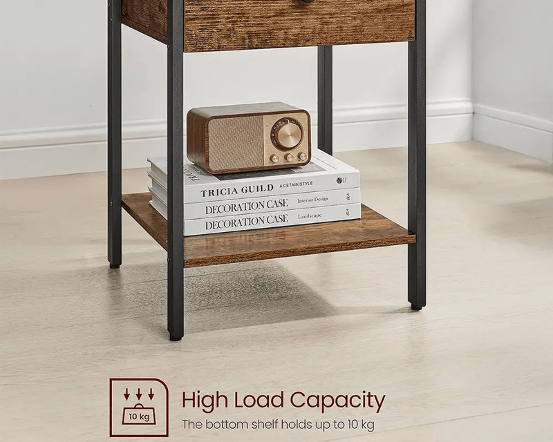 The Shopsite Home-living VASAGLE Bedside Table VASAGLE Bedside Table