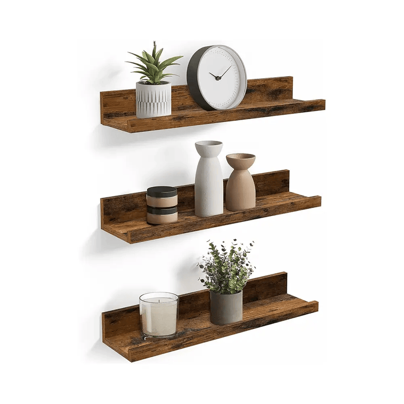 The Shopsite Home-living VASAGLE Wall Shelf Floating Shelves VASAGLE Wall Shelf Floating Shelves