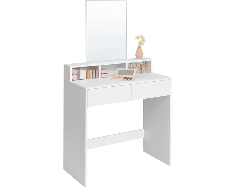 The Shopsite Home-living VASAGLE Dressing Table With Mirror VASAGLE Dressing Table With Mirror