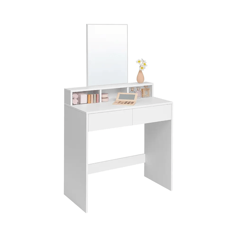 The Shopsite Home-living VASAGLE Dressing Table With Mirror VASAGLE Dressing Table With Mirror