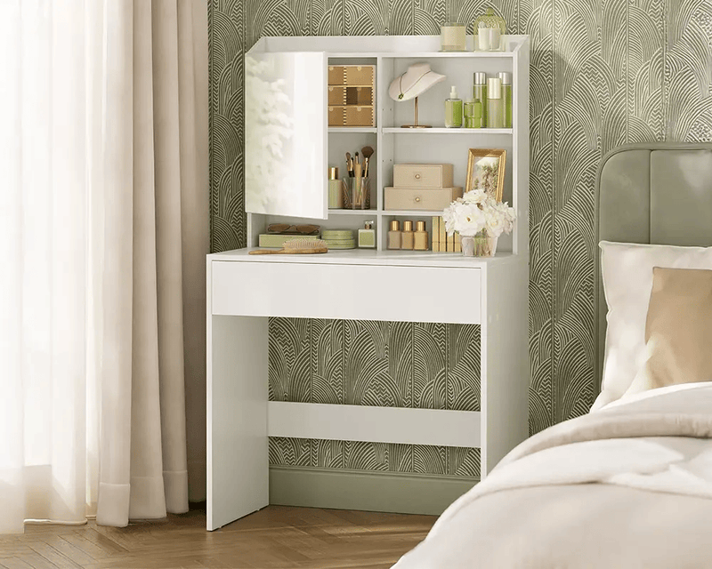 The Shopsite Home-living Dressing Table With Mirror Dressing Table With Mirror