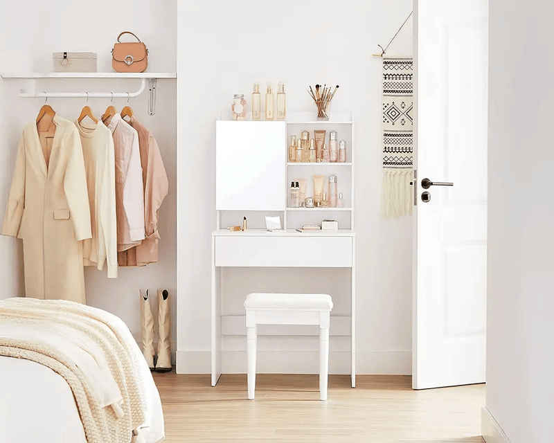 The Shopsite Home-living Dressing Table With Mirror Dressing Table With Mirror