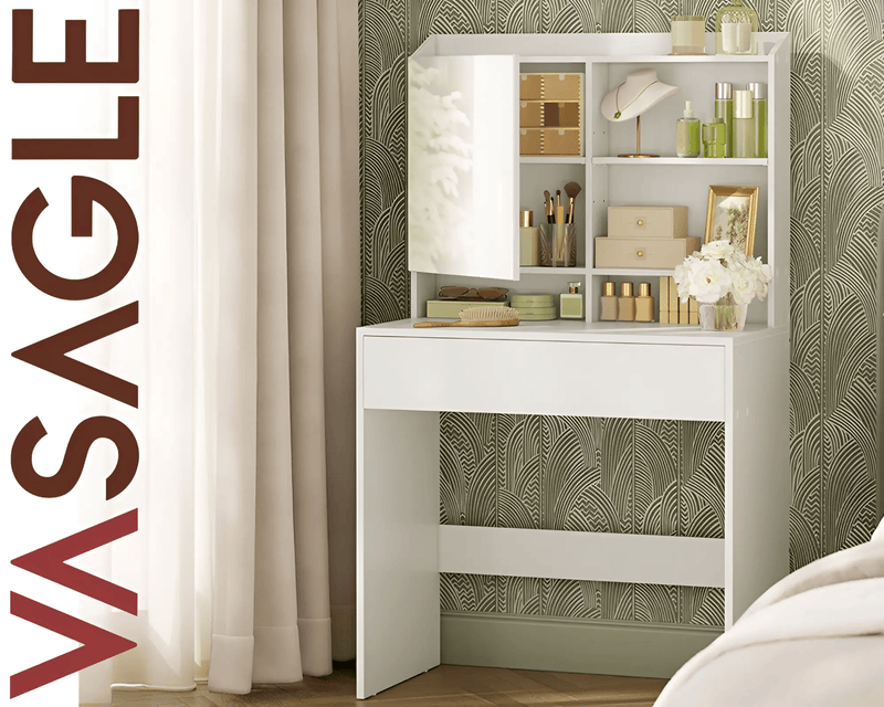 The Shopsite Home-living Dressing Table With Mirror Dressing Table With Mirror