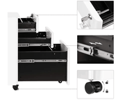The Shopsite Business SONGMICS Office file Cabinet with Wheels File Organiser SONGMICS Office file Cabinet with Wheels File Organiser