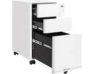 The Shopsite Business SONGMICS Office file Cabinet with Wheels File Organiser SONGMICS Office file Cabinet with Wheels File Organiser