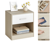 The Shopsite bedside table Bedside Table with Drawers Bedside Table with Drawers