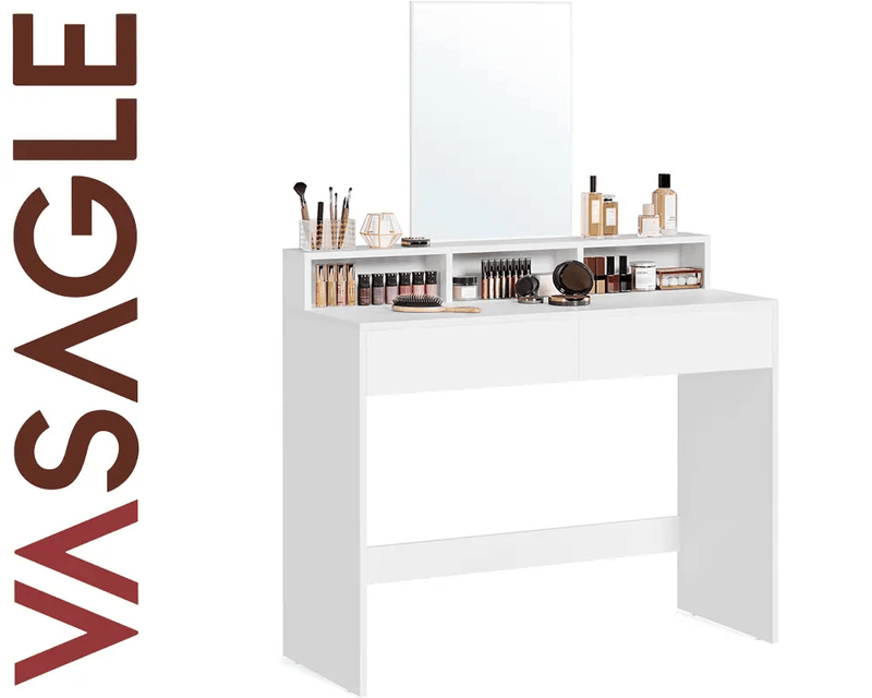 The Shopsite Home-living Dressing Table with Mirror Dressing Table with Mirror