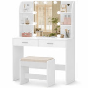 The Shopsite Home-living Dressing Table With Mirror Dressing Table With Mirror