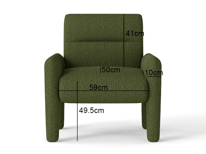 The Shopsite Sofa Dubai Hunter Green Single Seater Sofa Dubai Hunter Green Single Seater Sofa