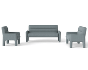 The Shopsite Sofa 3 Piece Sofa Set – Dubai Sky Blue 3 Piece Sofa Set – Dubai Sky Blue