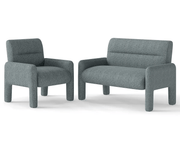 The Shopsite Sofa 3 Piece Sofa Set – Dubai Sky Blue 3 Piece Sofa Set – Dubai Sky Blue