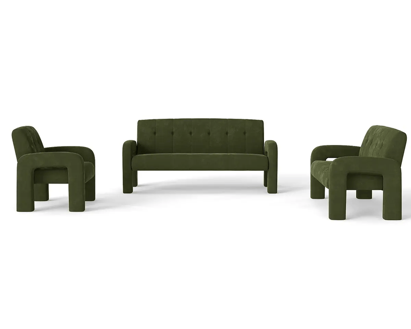 The Shopsite Sofa Hunter Green 3 Piece Sofa Set Hunter Green 3 Piece Sofa Set