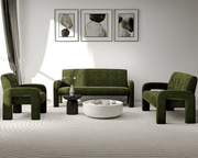 The Shopsite Sofa Milan Hunter Green 2 Seater Sofa Milan Hunter Green 2 Seater Sofa
