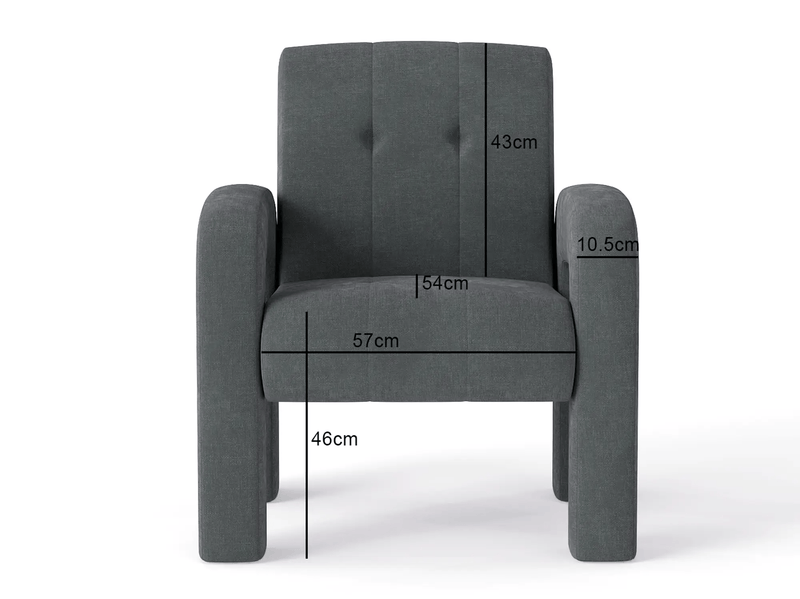 The Shopsite Sofa 3 Piece Milan Charcoal Sofa Set 3 Piece Milan Charcoal Sofa Set