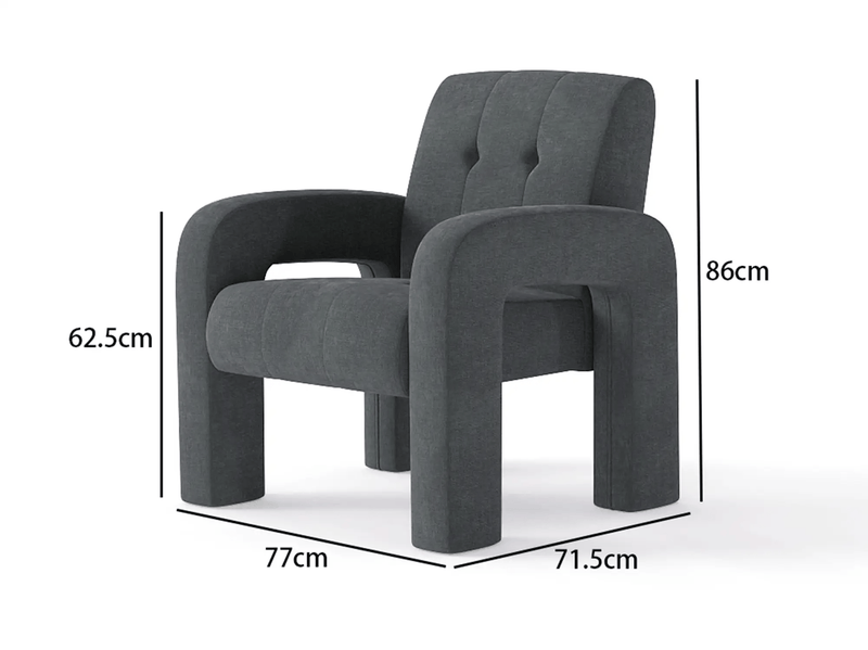 The Shopsite Sofa 3 Piece Milan Charcoal Sofa Set 3 Piece Milan Charcoal Sofa Set