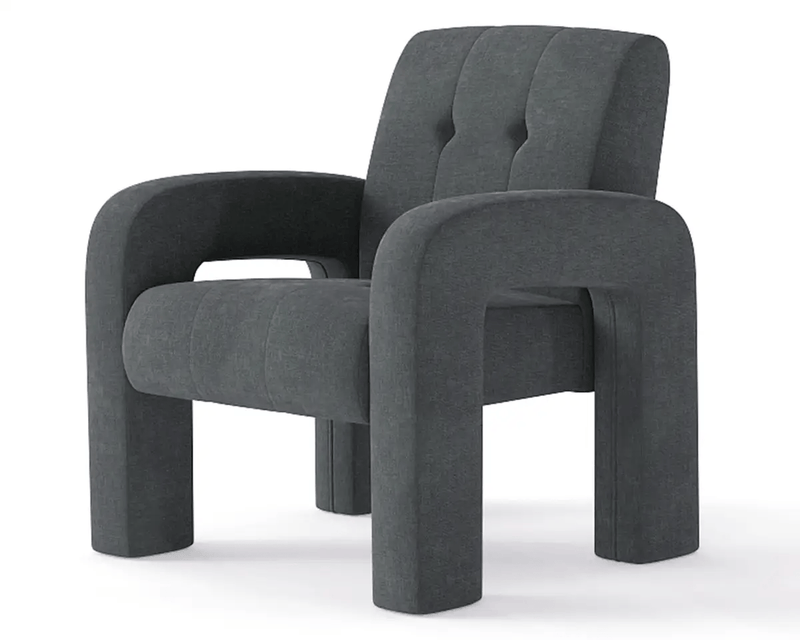 The Shopsite Sofa 3 Piece Milan Charcoal Sofa Set 3 Piece Milan Charcoal Sofa Set