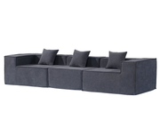 The Shopsite Sofa Modern 3 Seater Modular Sofa Set Modern 3 Seater Modular Sofa Set