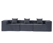 The Shopsite Sofa Modern 3 Seater Modular Sofa Set Modern 3 Seater Modular Sofa Set
