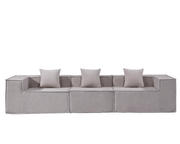 The Shopsite Sofa Compressed Sofa Modern 3 Seater Modular Fabric Sofa Compressed Sofa Modern 3 Seater Modular Fabric Sofa