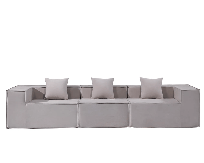 The Shopsite Sofa Compressed Sofa Modern 3 Seater Modular Fabric Sofa Compressed Sofa Modern 3 Seater Modular Fabric Sofa