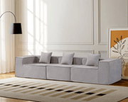 The Shopsite Sofa Compressed Sofa Modern 3 Seater Modular Fabric Sofa Compressed Sofa Modern 3 Seater Modular Fabric Sofa