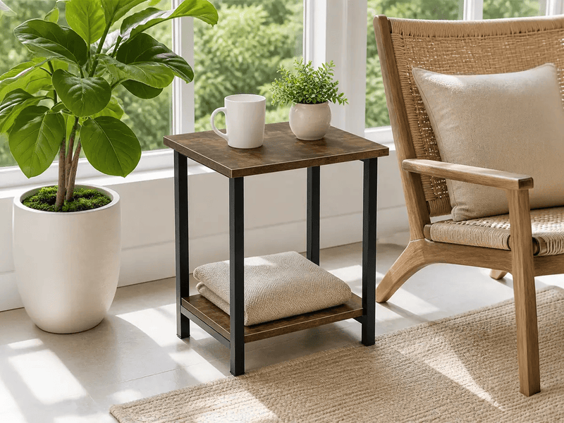 The Shopsite bedside table Side Table End Table Side Table End Table