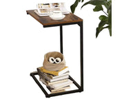 The Shopsite bedside table Vasagle C-Shape Laptop Stand Side Table Vasagle C-Shape Laptop Stand Side Table