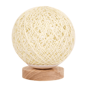 Rattan LED Table Desk Bedside Night Light Lamp 15cm – view 5