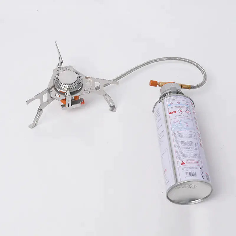 Portable Butane Camping Stove - 3500W Stainless Steel Foldable Burner | Lightweight Outdoor Cooking – view 4